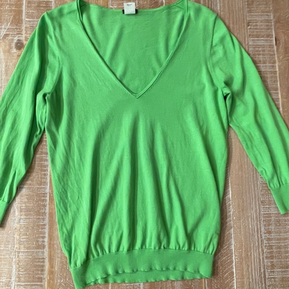 J.Crew Sweater 3/4 sleeve Medium